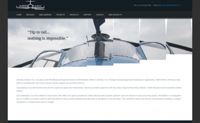 aeronav.ca screenshot