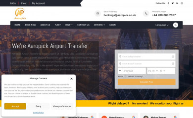 aeropick.co.uk screenshot