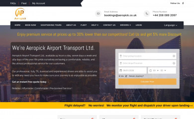 aeropick.co.uk screenshot