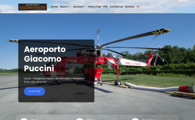 aeroportocapannori.it screenshot