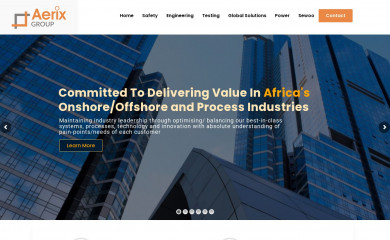 aerixgroup.com screenshot