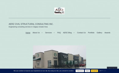 aerzcivstrconsulting.ca screenshot