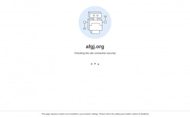 afgj.org screenshot