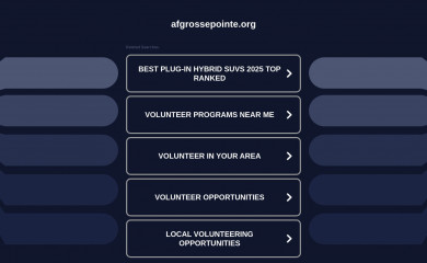afgrossepointe.org screenshot