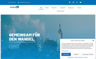 afd-fraktion-mv.de screenshot