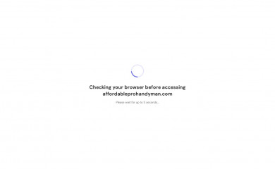 affordableprohandyman.com screenshot