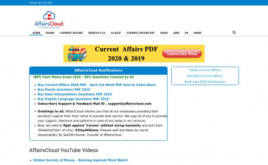 affairscloud.com screenshot
