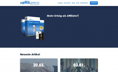 affiliarena.com screenshot
