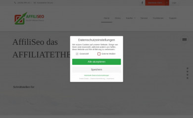 http://affiliseo.de screenshot