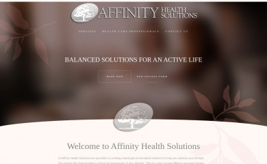 affinityhealthsolutions.ca screenshot
