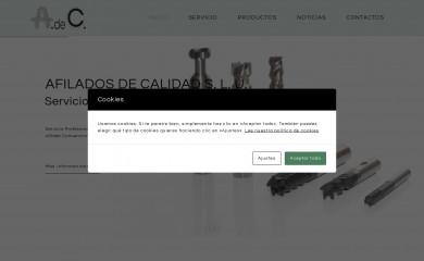 afilados-adec.com screenshot
