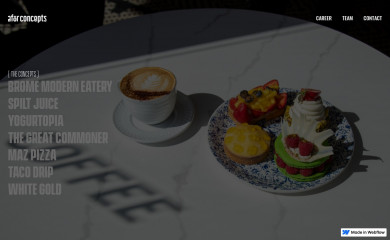 aforconcepts.com screenshot