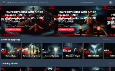 afnanthehorrorworld.com screenshot