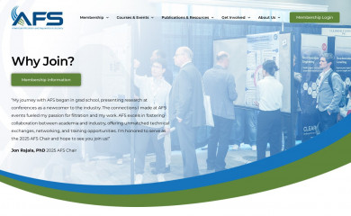 afssociety.org screenshot