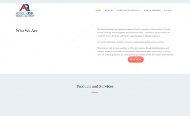 afrorisk.com screenshot