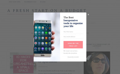 afreshstartonabudget.com screenshot