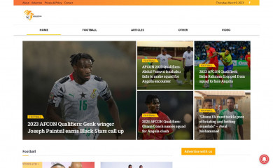 africa-foot.com screenshot