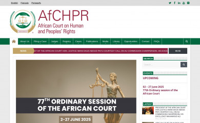 african-court.org screenshot