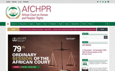 african-court.org screenshot
