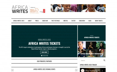 africawrites.org screenshot