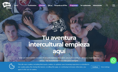 afs.org.pe screenshot