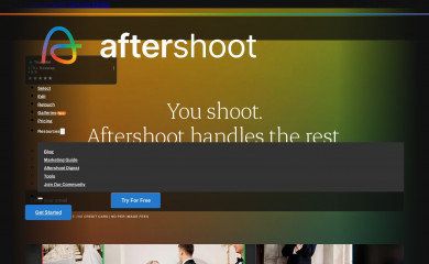 aftershoot.com screenshot