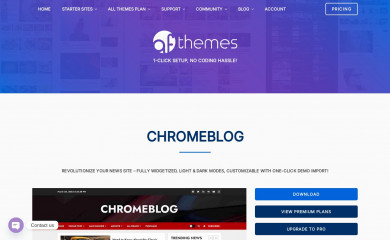 ChromeBlog screenshot