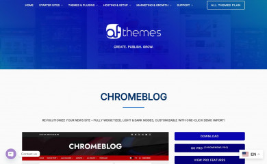 ChromeBlog screenshot