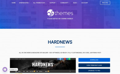 https://afthemes.com/products/hardnews/ screenshot