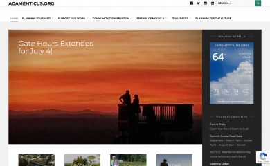 agamenticus.org screenshot