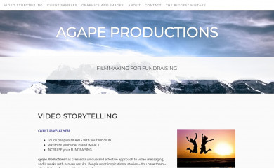 agapefilmvideo.com screenshot