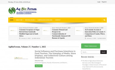 agbioforum.org screenshot