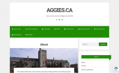 aggies.ca screenshot