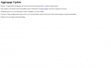 aggregage.com screenshot