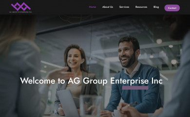 aggroupenterpriseinc.com screenshot