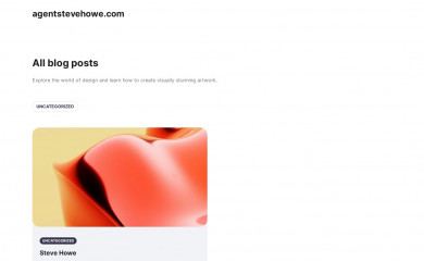 agentstevehowe.com screenshot