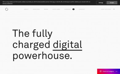 http://www.agentur-loop.com screenshot