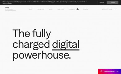 http://www.agentur-loop.com screenshot