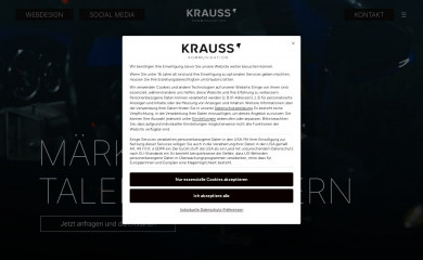 https://www.agenturkrauss.de screenshot