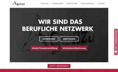 agenza.de screenshot