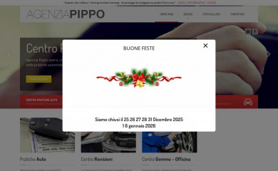 agenziapippo.it screenshot