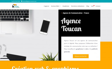 http://agence-toucan.fr screenshot
