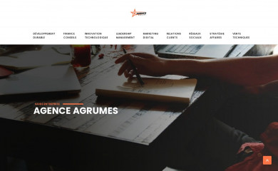 agence-agrumes.fr screenshot