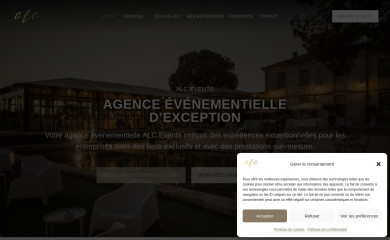 agence-alcevents.fr screenshot