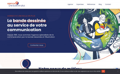 agence9.com screenshot