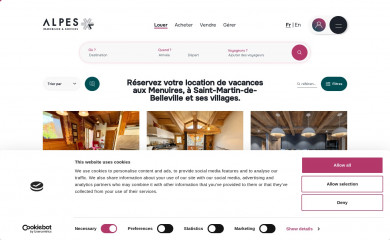 agencedesalpes.com screenshot