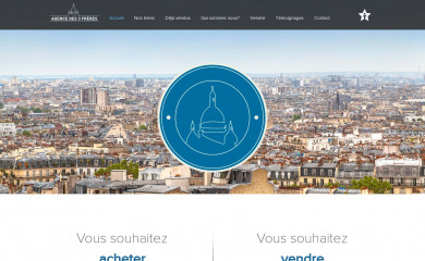 agencedes3freres.com screenshot