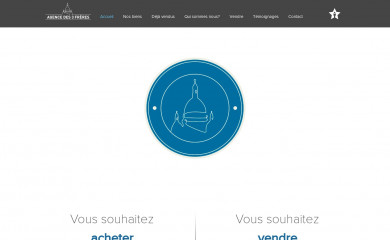 agencedes3freres.com screenshot