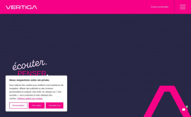 agencevertiga.com screenshot