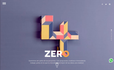 agenciazero.co screenshot